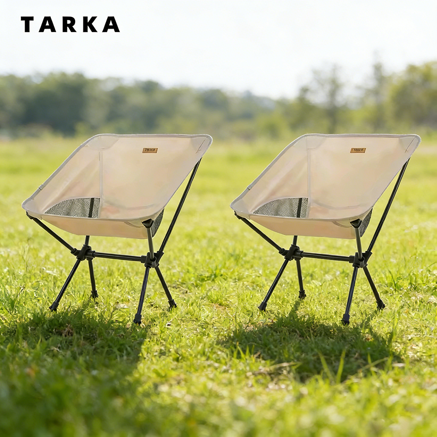 Outdoor Furniture Cheap - TARKA 2Pcs Folding Chairs for Camping