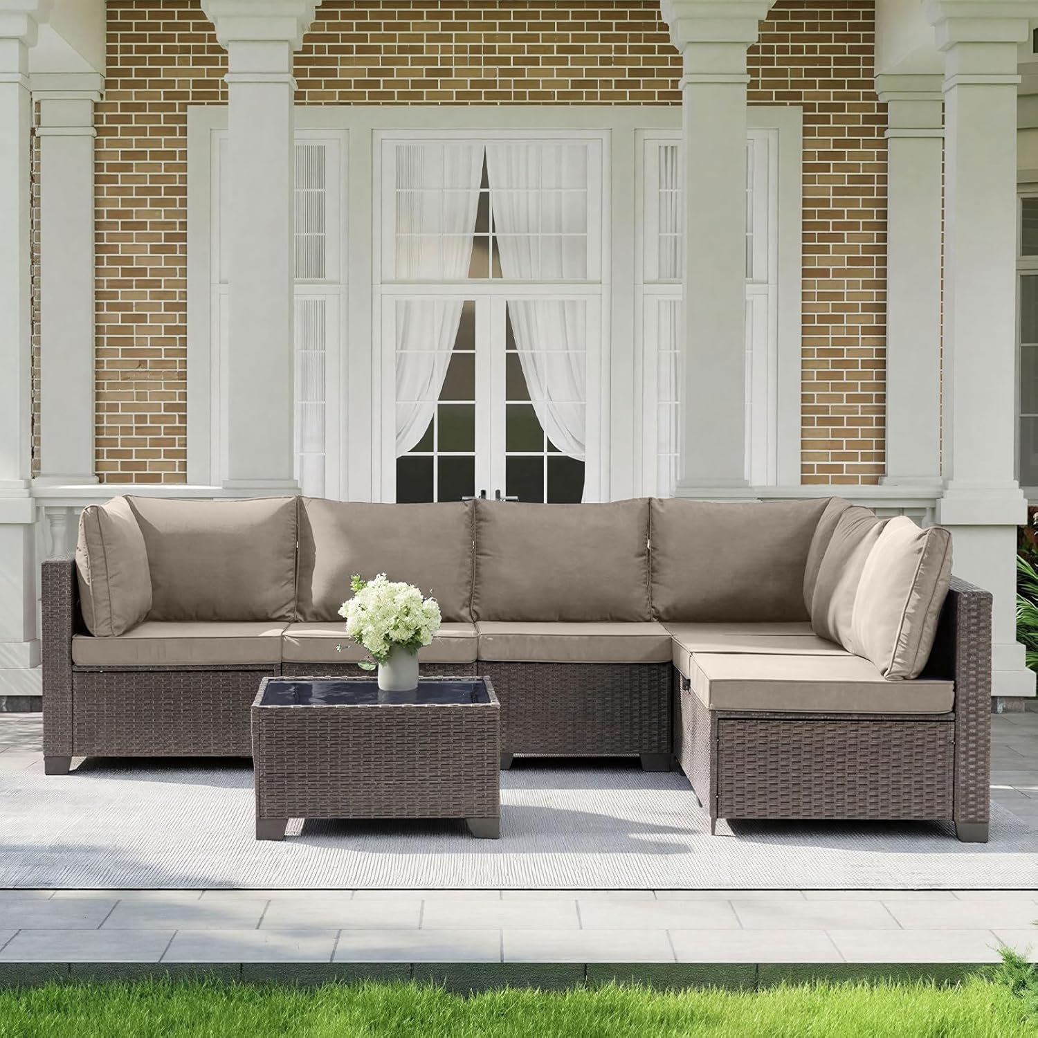 Outdoor Furniture From China - 7 Pieces Outdoor Patio Furniture Sets,