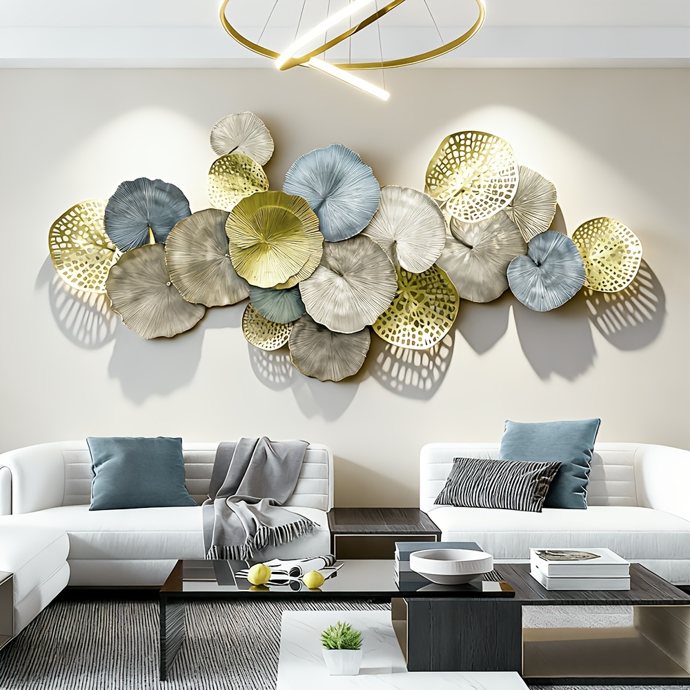 Outdoor Furniture Decor - Large Metal Wall Art Decor 52.4