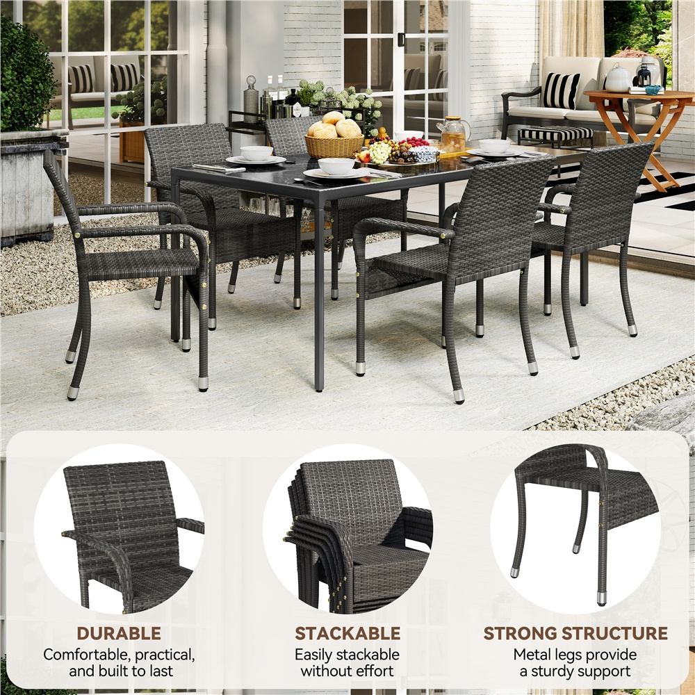 Outdoor Furniture Brand - LODEIJA Costoffs 2pcs Outdoor Rattan Chair