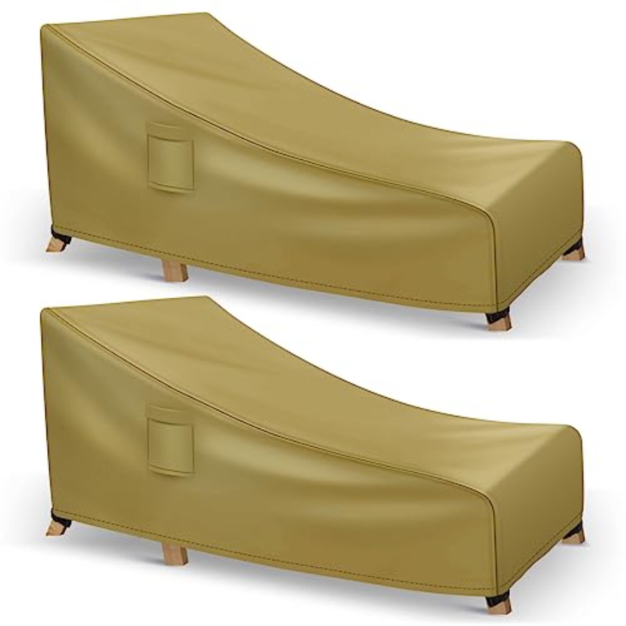 Outdoor Furniture With Covers - Chaise Lounge Covers Outdoor Waterproof, Heavy