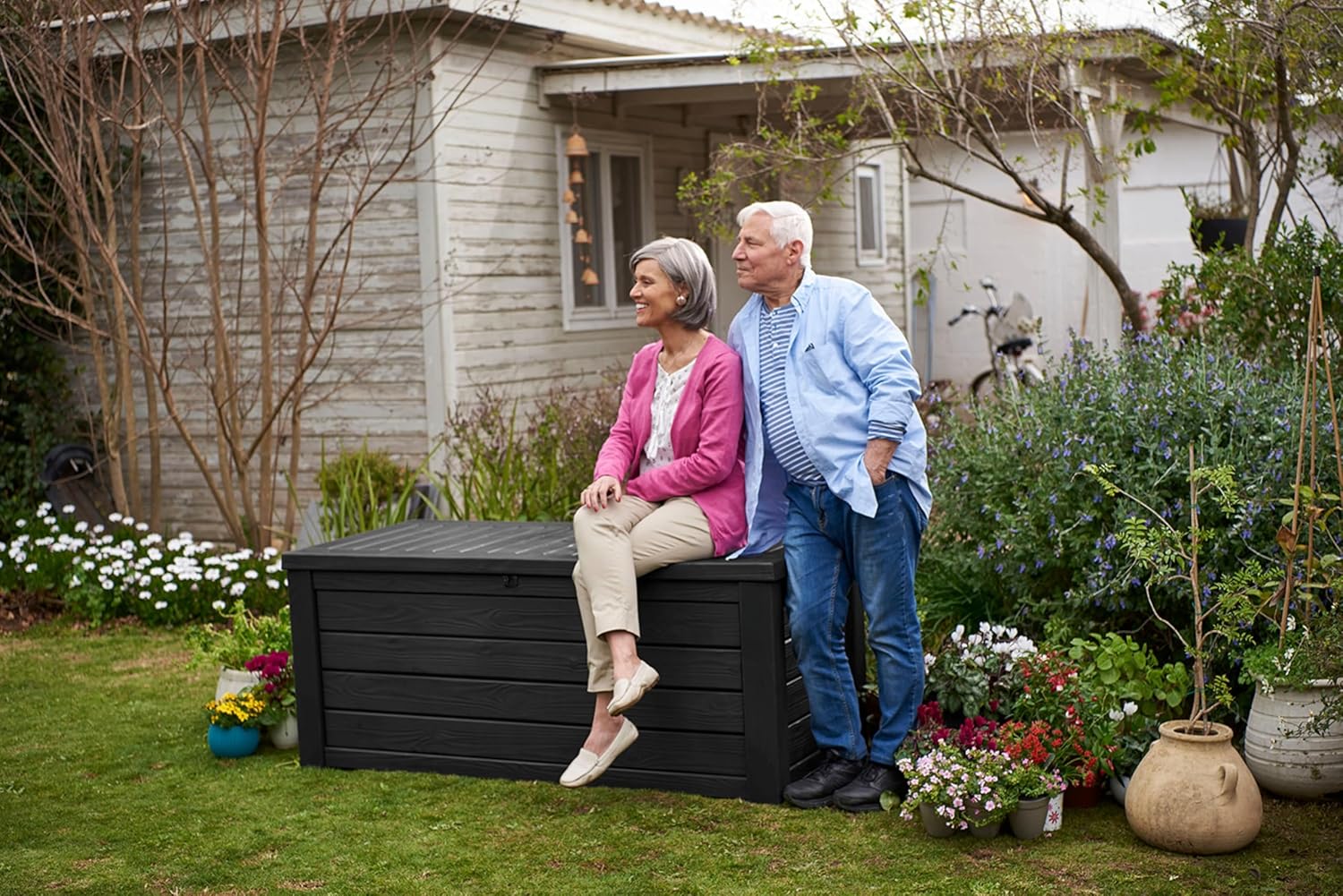 150 Gallon Outdoor Storage Box - Outdoor Furniture Cushion 리뷰 및 가격