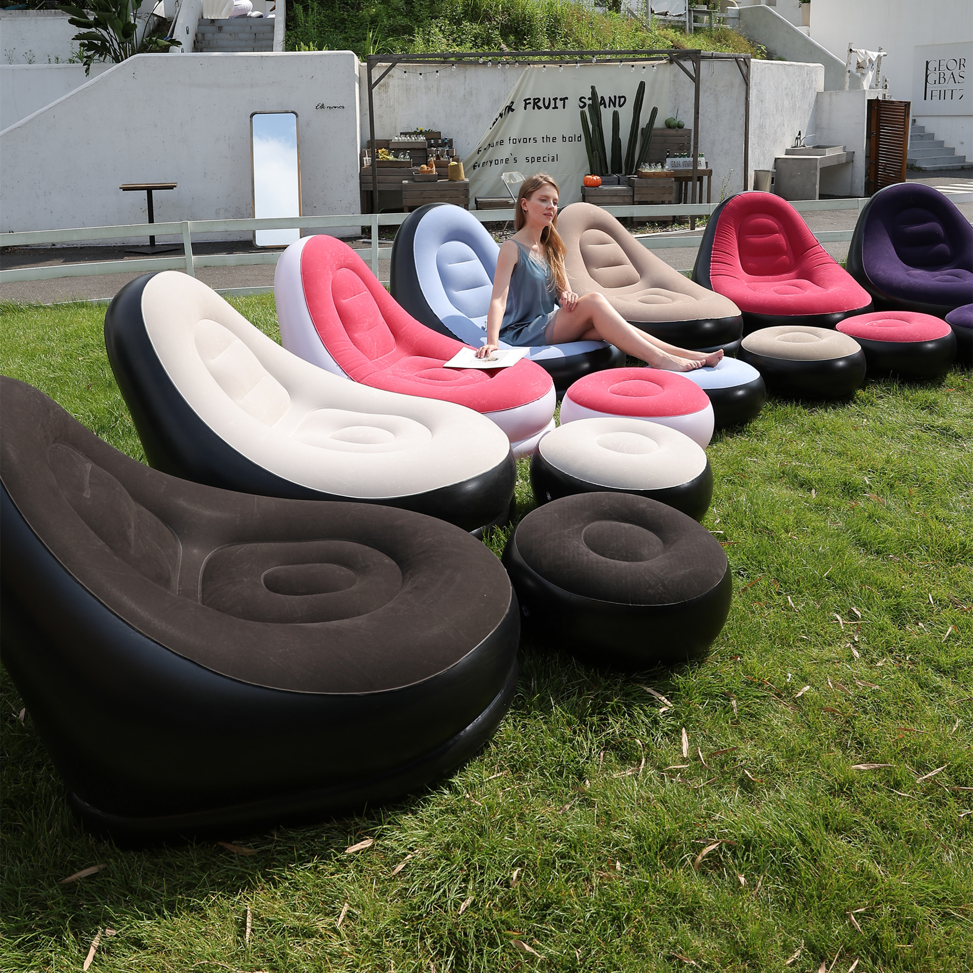 Lazy Couch Sofas Inflatable Ch - Outdoor Furniture Cheap 리뷰 및 가격