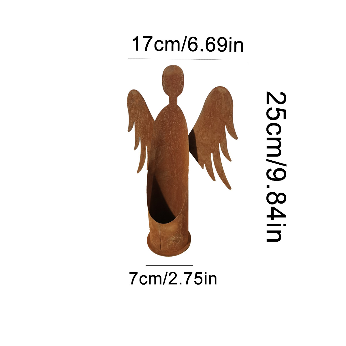 1Pc Iron Garden Sculpture, Vin - Outdoor Furniture Vintage 리뷰 및 가격