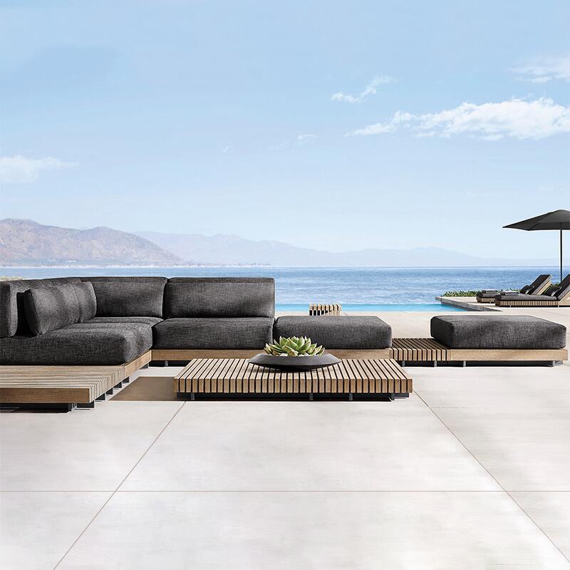 Villa Luxury Teak Outdoor Sofa - Outdoor Furniture Teak Wood 리뷰 및 가격