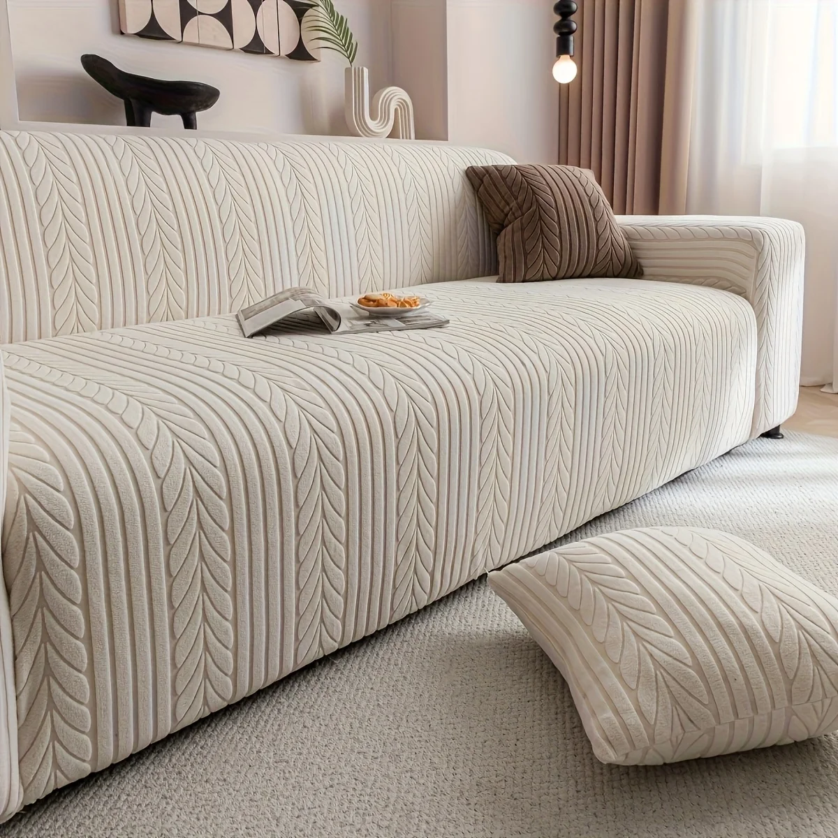 us1 Striped Sofa Cover, Washab - Outdoor Furniture Loveseat 리뷰 및 가격