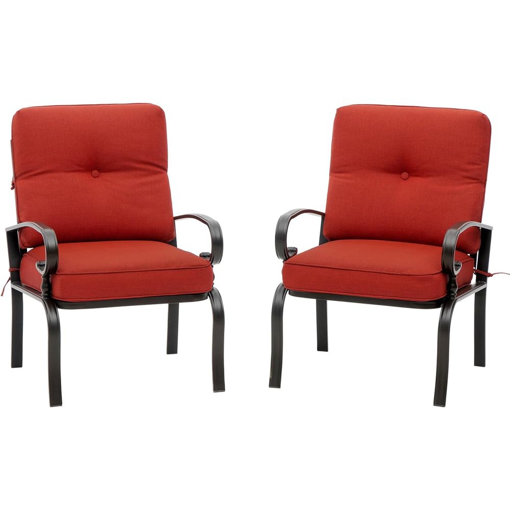 Red Outdoor Patio Bistro Chair - Outdoor Furniture Dining Set 리뷰 및 가격