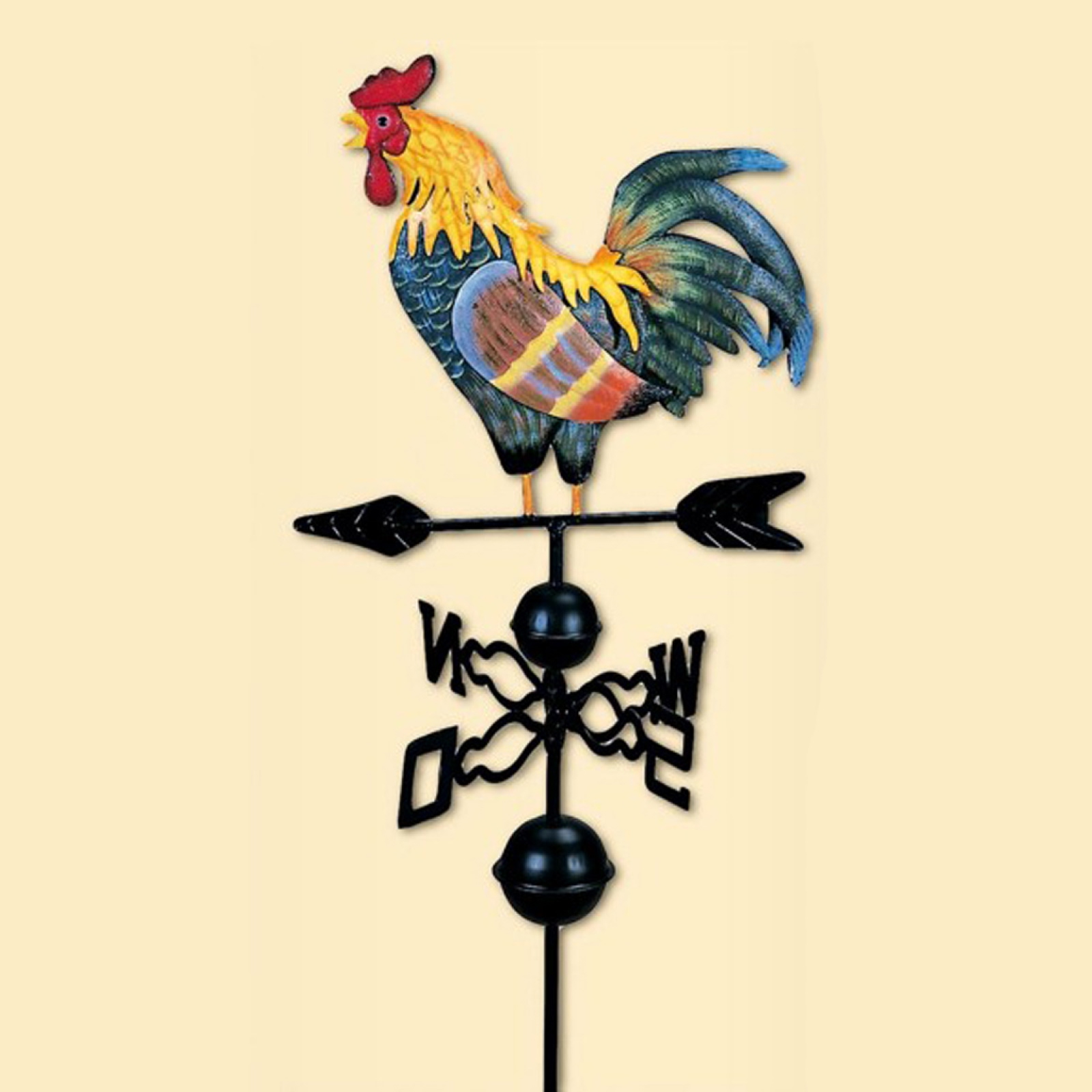Rustic Iron Rooster Weather Va - Outdoor Furniture Decor 리뷰 및 가격