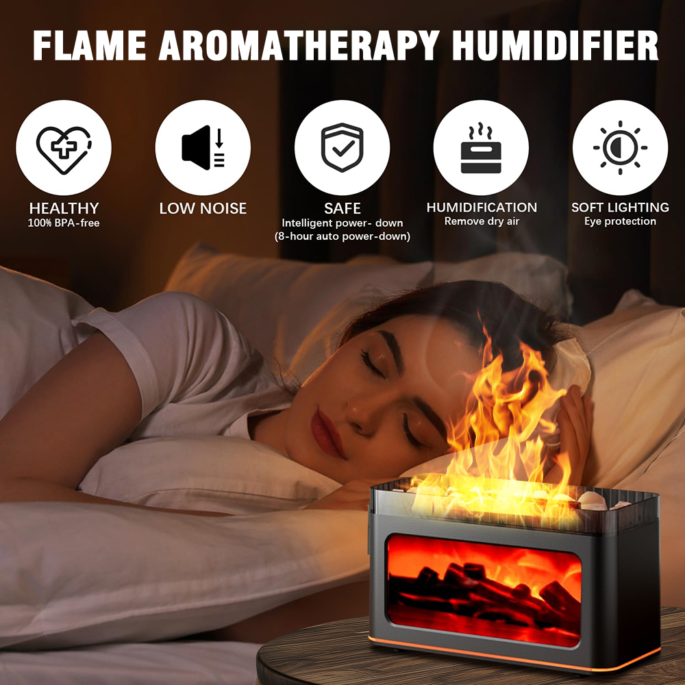 USB Desktop 3D Flame Aroma Dif - Outdoor Furniture Oil 리뷰 및 가격