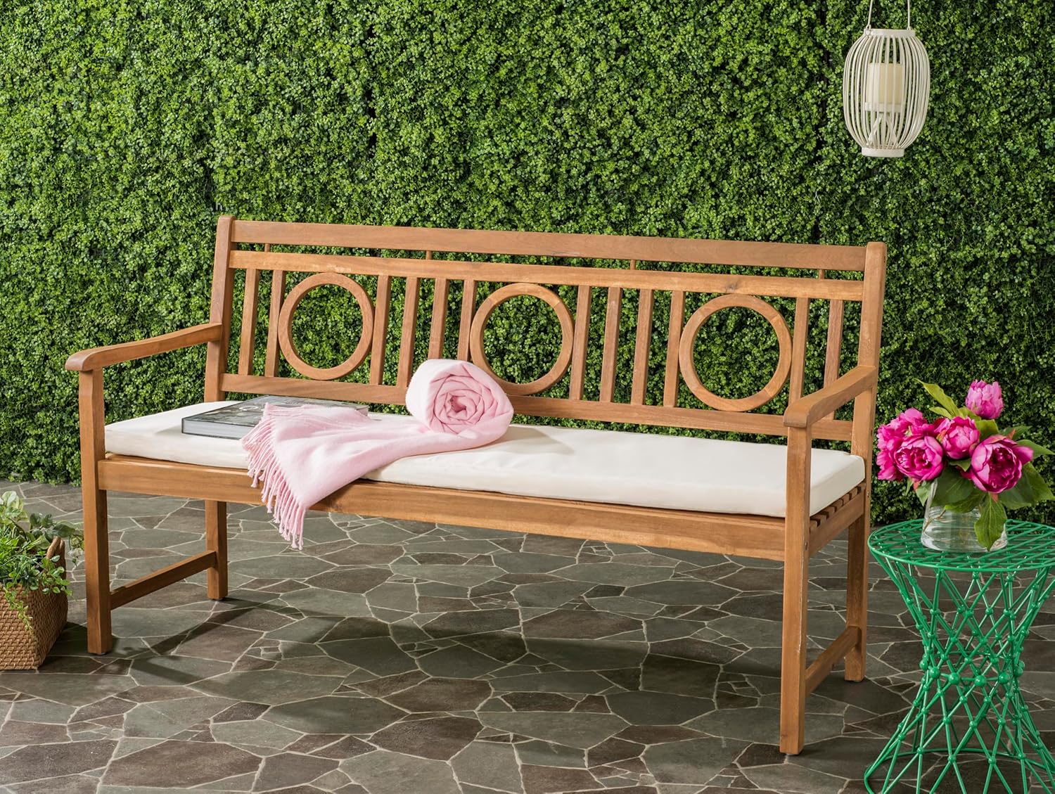 3 Seat Outdoor Patio Bench Wea - Outdoor Furniture Loveseat 리뷰 및 가격