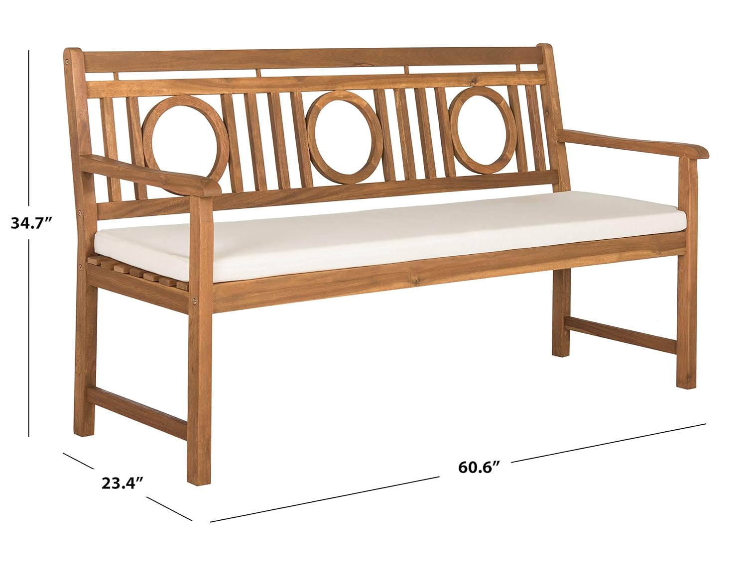 3 Seat Outdoor Patio Bench Wea - Outdoor Furniture Loveseat 리뷰 및 가격