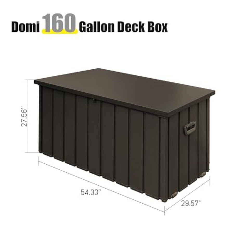 160 Gallon Deck Box Outdoor St - Outdoor Furniture Cushion 리뷰 및 가격