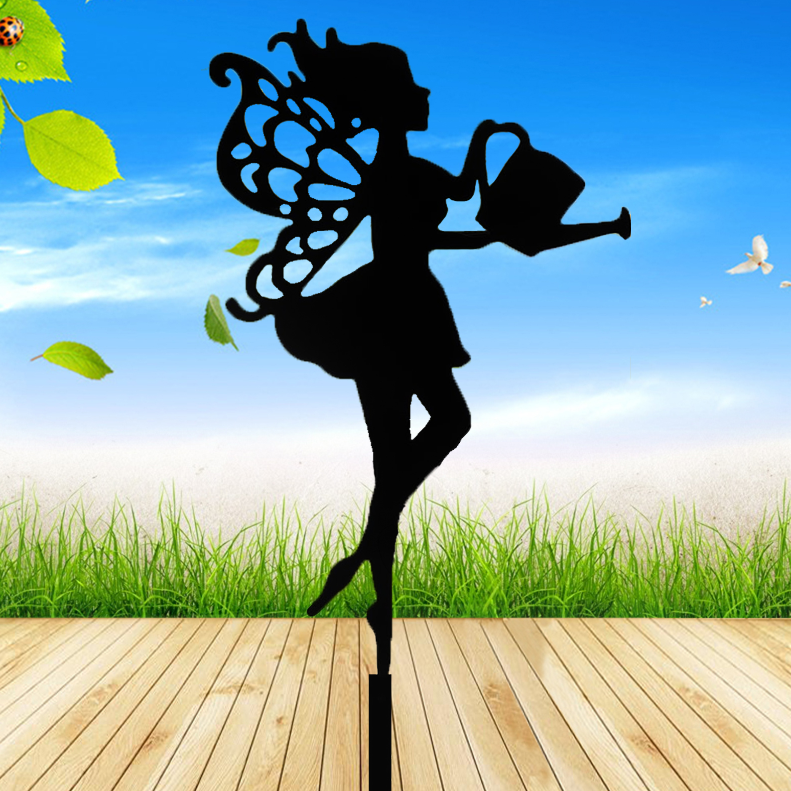 1Pc Fantasy-Style Iron Garden  - Outdoor Furniture Decor 리뷰 및 가격
