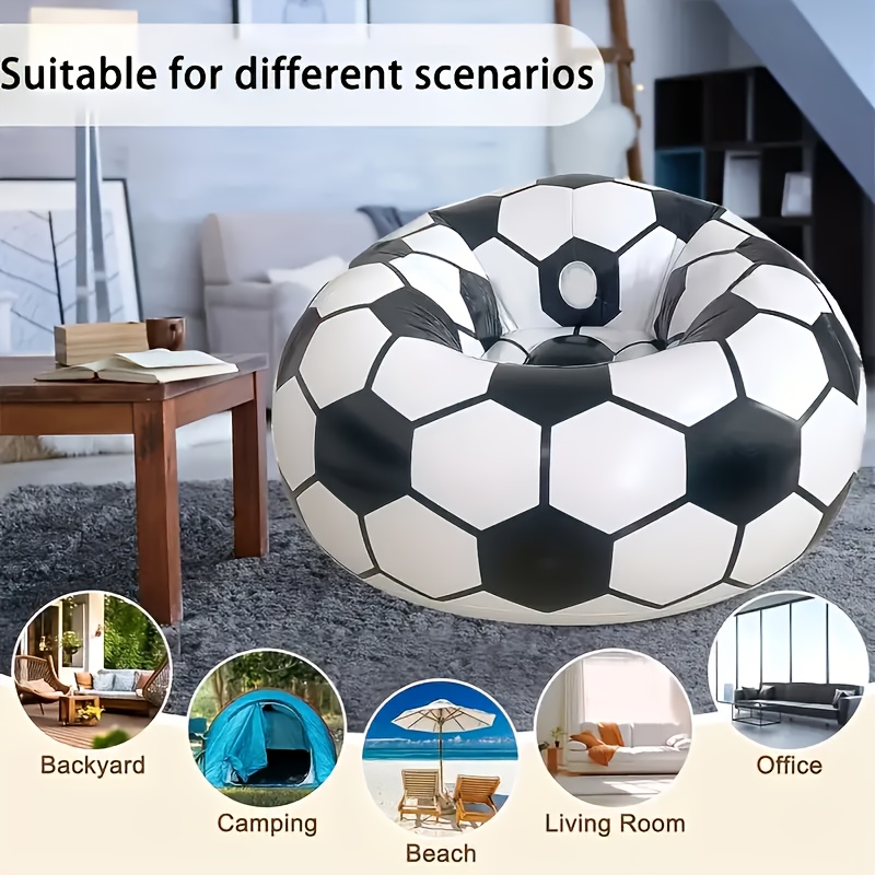Inflatable Football-Shaped Sof - Outdoor Furniture Cushion 리뷰 및 가격