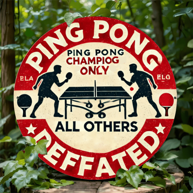 Table Tennis Champion Parking  - Outdoor Furniture Decor 리뷰 및 가격