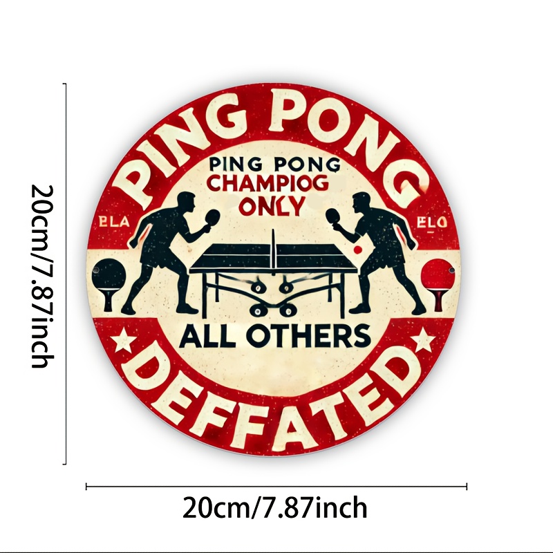 Table Tennis Champion Parking  - Outdoor Furniture Decor 리뷰 및 가격