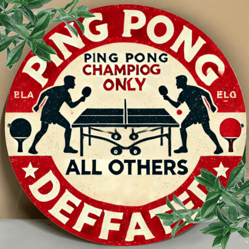 Table Tennis Champion Parking  - Outdoor Furniture Decor 리뷰 및 가격
