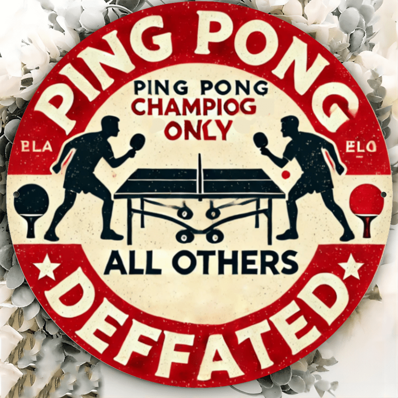 Table Tennis Champion Parking  - Outdoor Furniture Decor 리뷰 및 가격