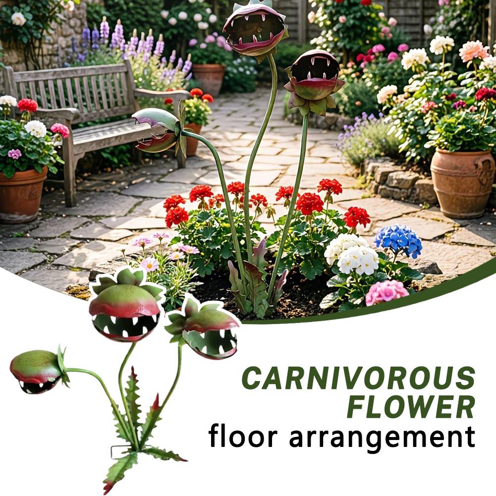 Creative Painted Venus Flytrap - Outdoor Furniture Decor 리뷰 및 가격
