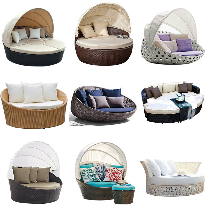 Outdoor bed leisure pool large - Outdoor Furniture Metal Chairs 리뷰 및 가격