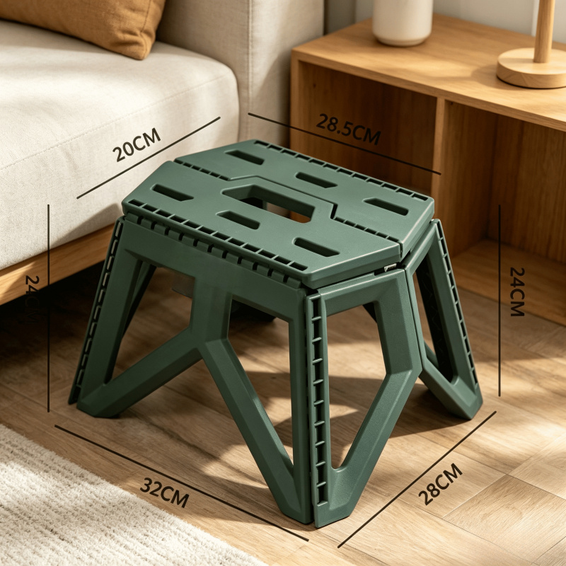 Portable Folding Outdoor Stool - Outdoor Furniture Green 리뷰 및 가격