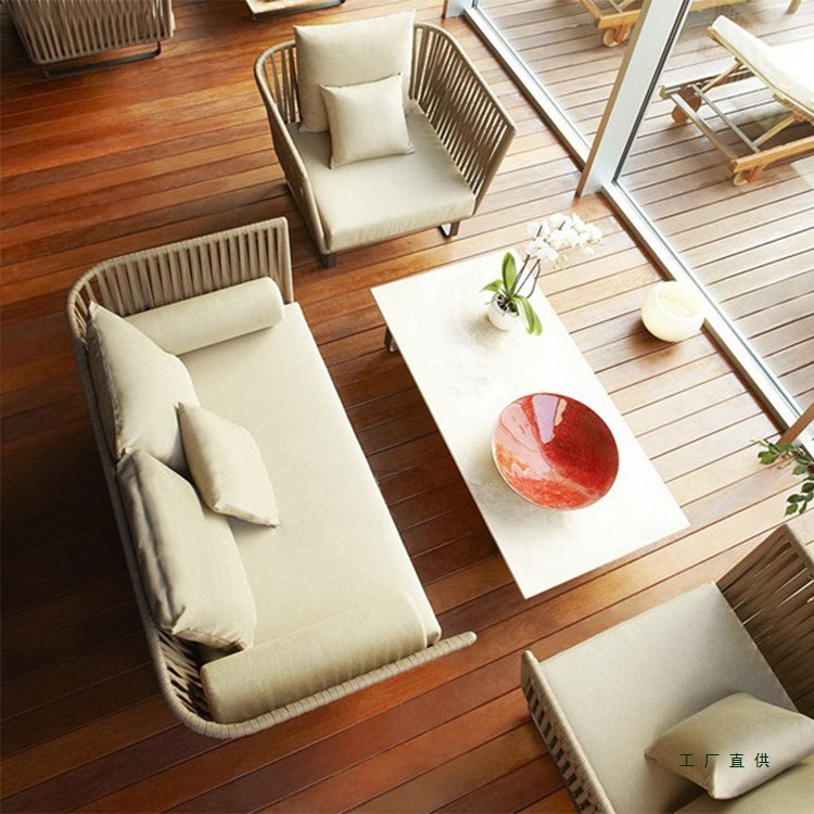 Outdoor Rattan Sofa Set Waterp - Outdoor Furniture Metal Chairs 리뷰 및 가격