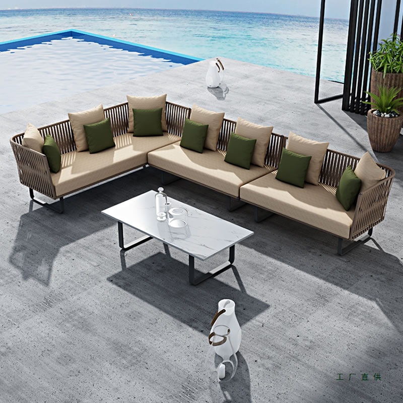 Outdoor Rattan Sofa Set Waterp - Outdoor Furniture Metal Chairs 리뷰 및 가격