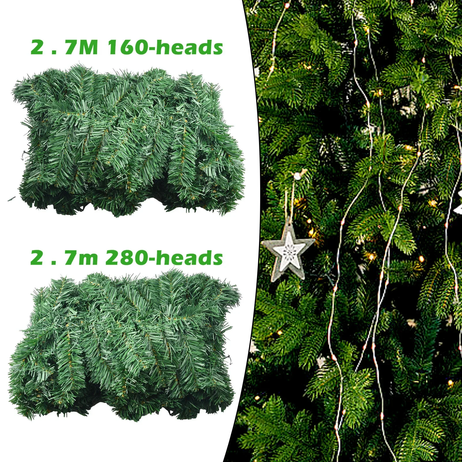2.7M Artificial Green Christma - Outdoor Furniture Green 리뷰 및 가격