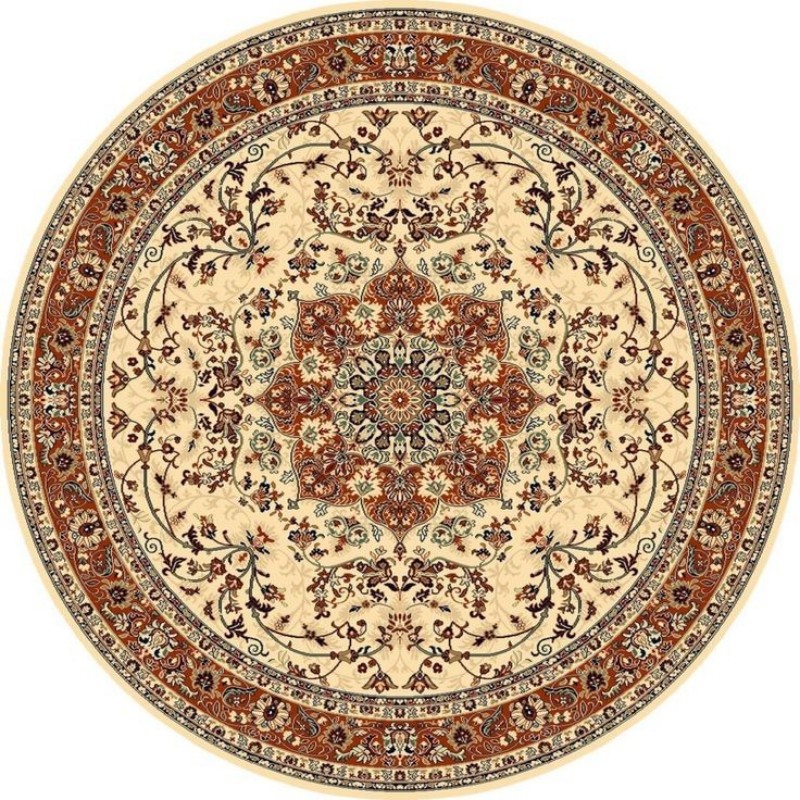 Persian Medallion Round Rug De - Outdoor Furniture Green 리뷰 및 가격