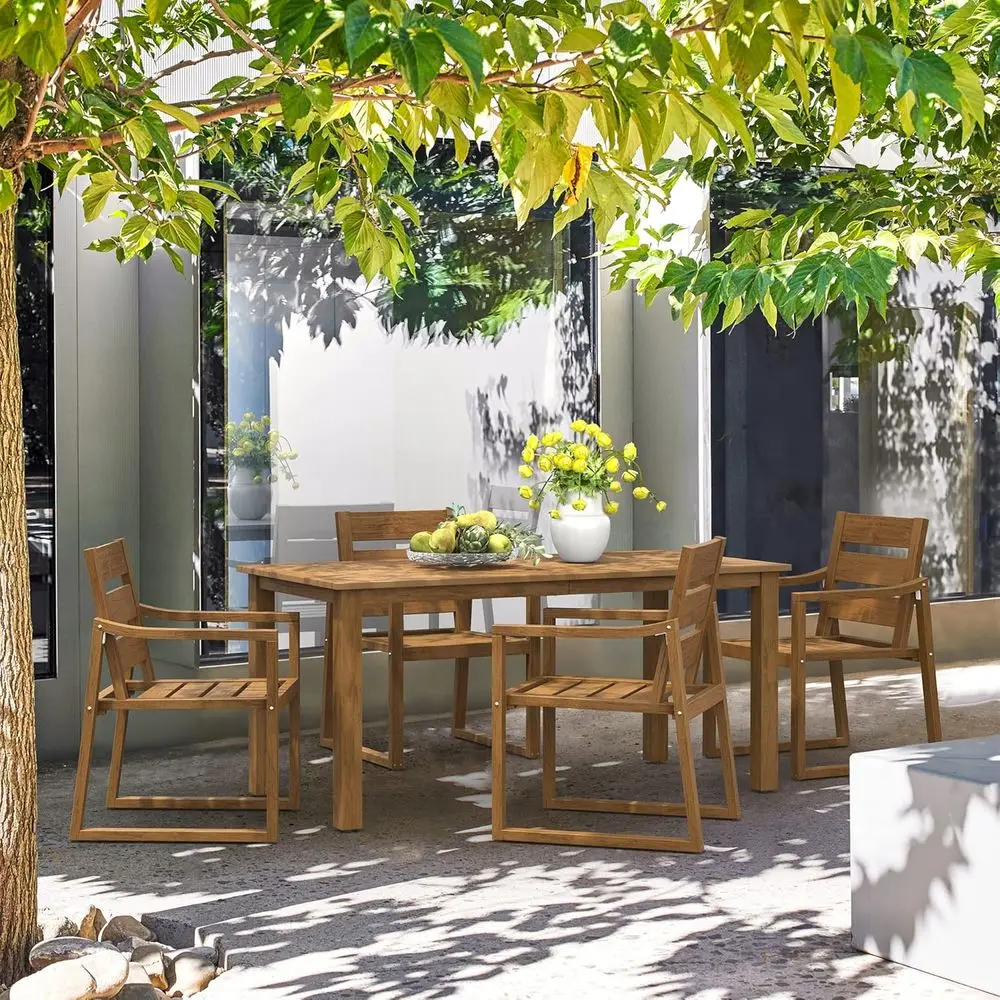 5-Piece Outdoor Dining Set, Pa - Outdoor Furniture Oil 리뷰 및 가격