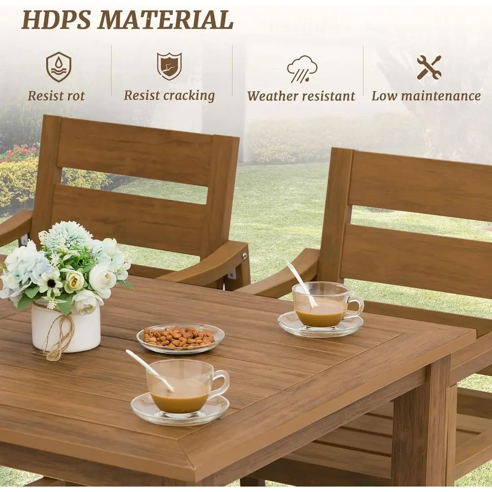 5-Piece Outdoor Dining Set, Pa - Outdoor Furniture Oil 리뷰 및 가격