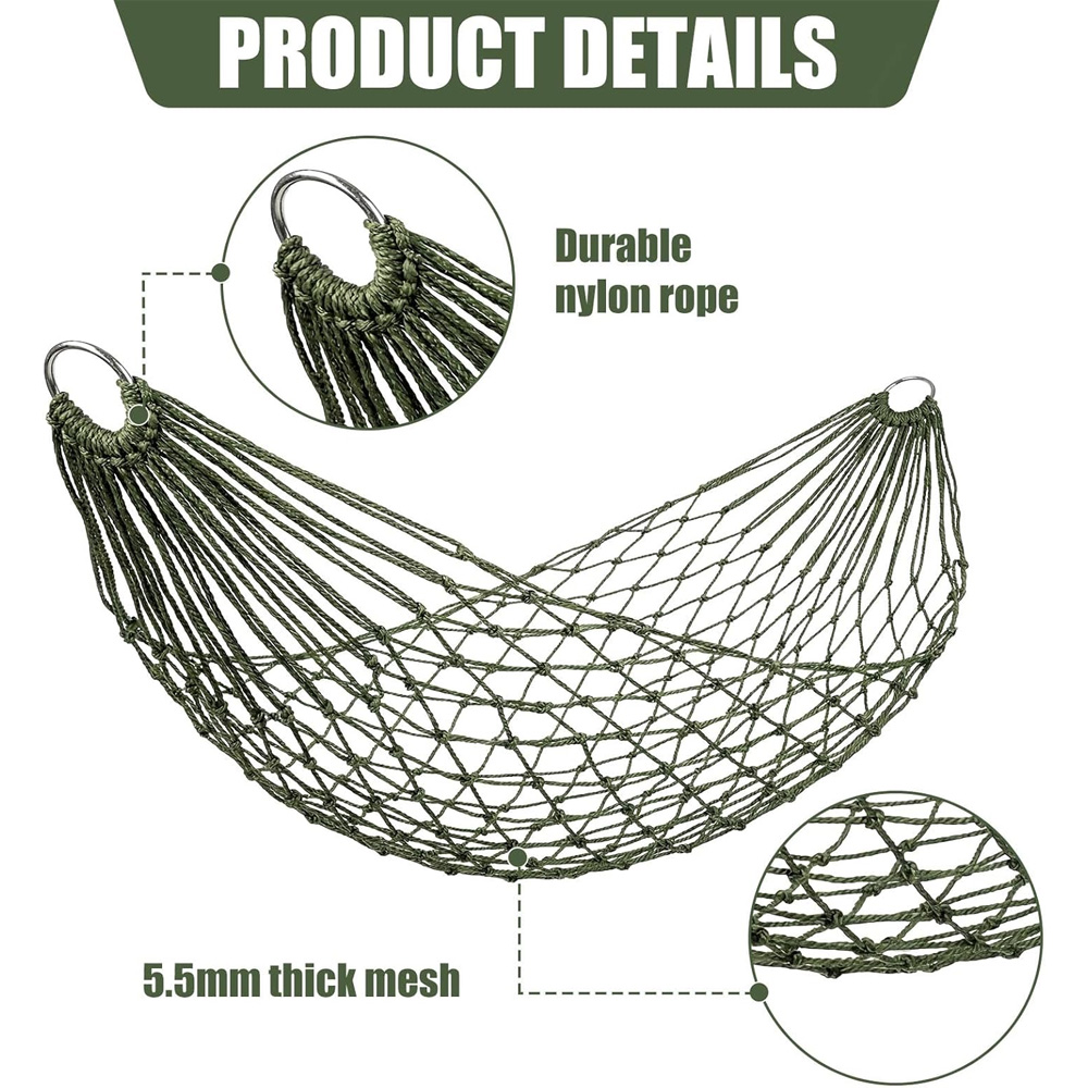 Travel Hammock,Camping Hammock - Outdoor Furniture Green 리뷰 및 가격