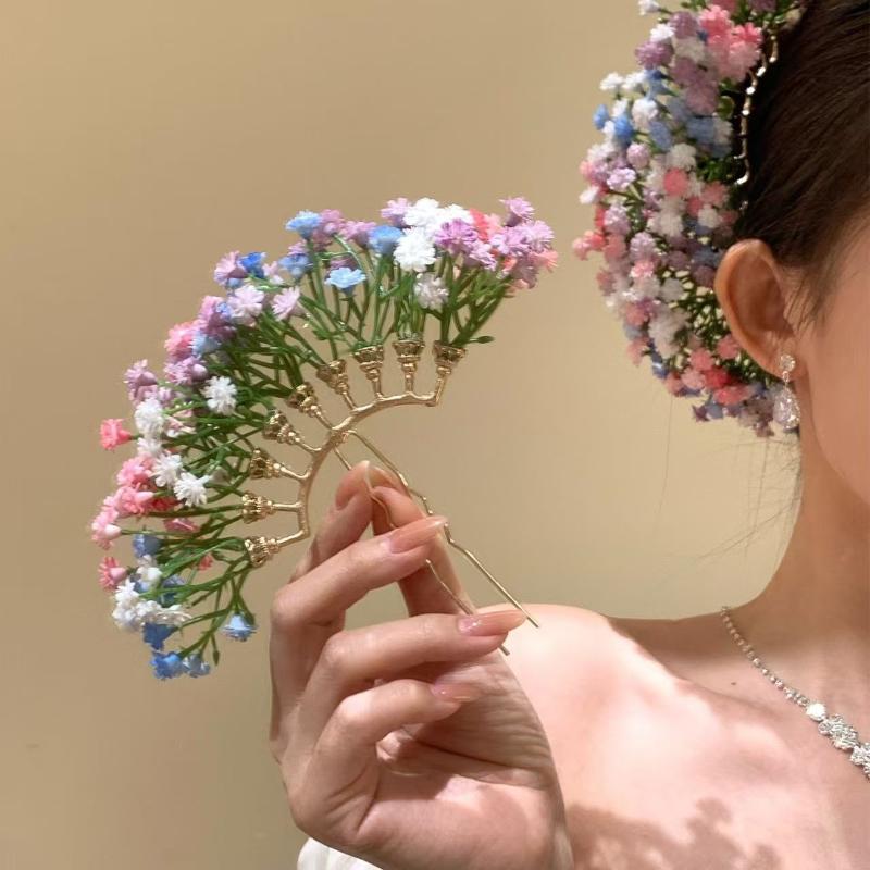 Artificial Flower Bridal Weddi - Outdoor Furniture Decor 리뷰 및 가격