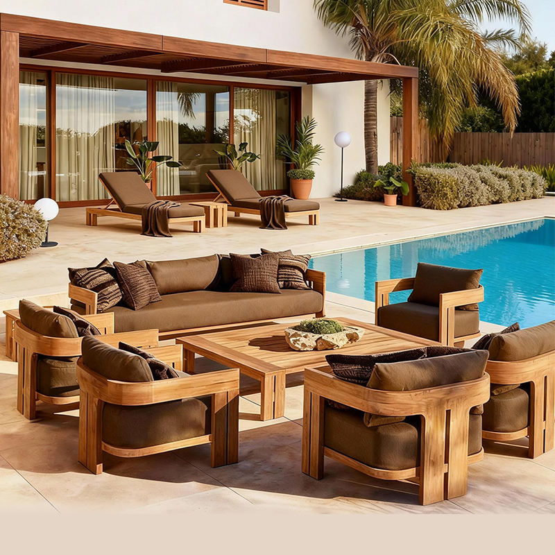 Outdoor Teak Sofa Set 2026 | P - Outdoor Furniture Metal Chairs 리뷰 및 가격