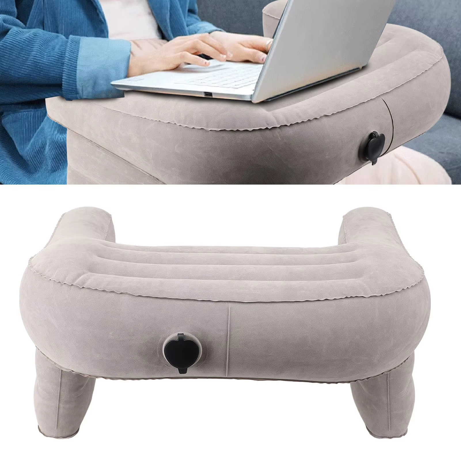 Inflatable Lap Desk Pillow Inf - Outdoor Furniture Cushion 리뷰 및 가격