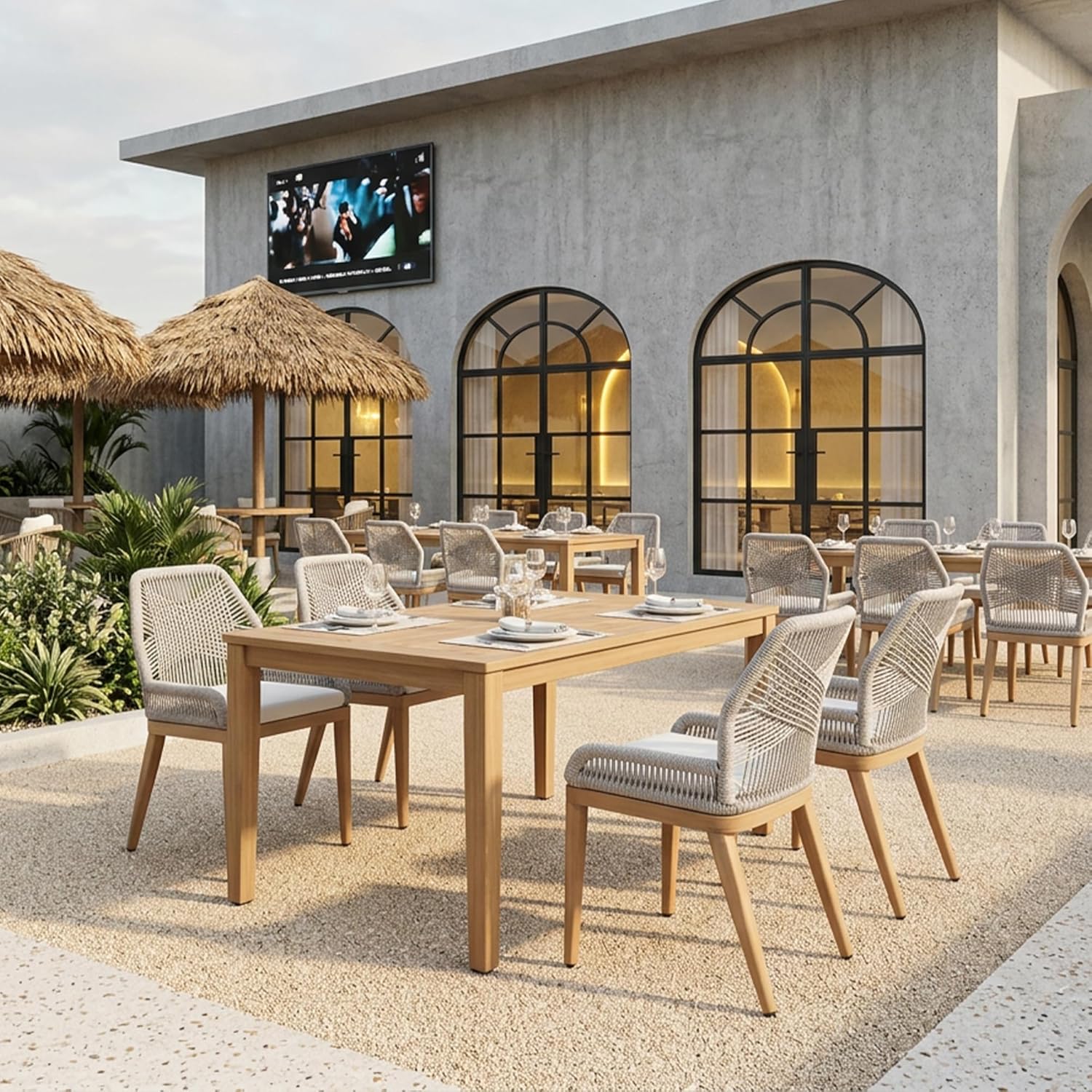 Modern Aluminum Outdoor Dining - Outdoor Furniture Dining Set 리뷰 및 가격