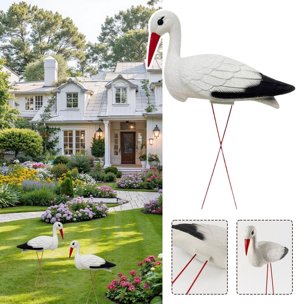 White Stork Yard Decoration St - Outdoor Furniture Decor 리뷰 및 가격
