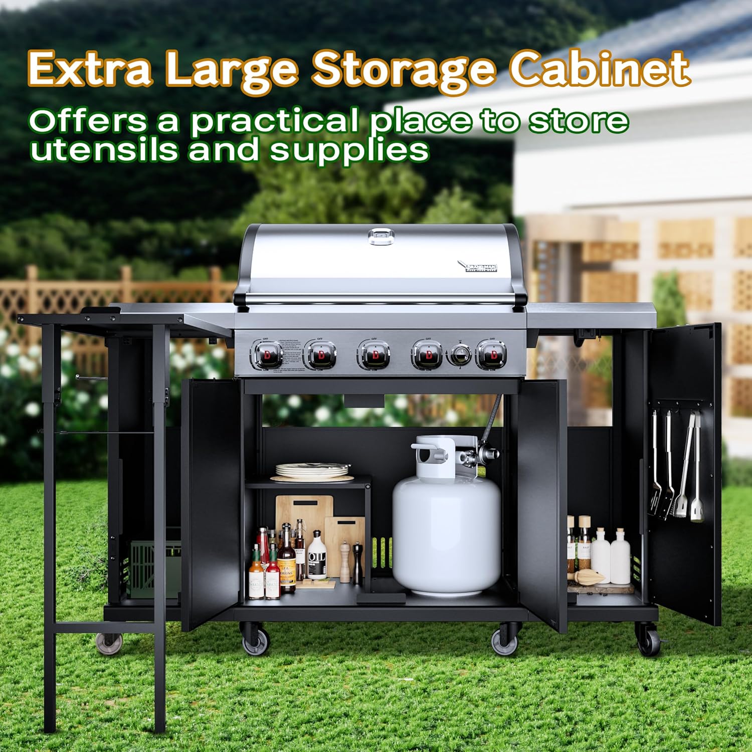 Brand-Man Propane Gas Grill Is - Outdoor Furniture Brand 리뷰 및 가격