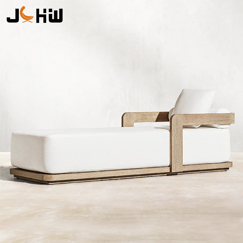 Teak Outdoor Sunbed Patio Gard - Outdoor Furniture Teak Wood 리뷰 및 가격