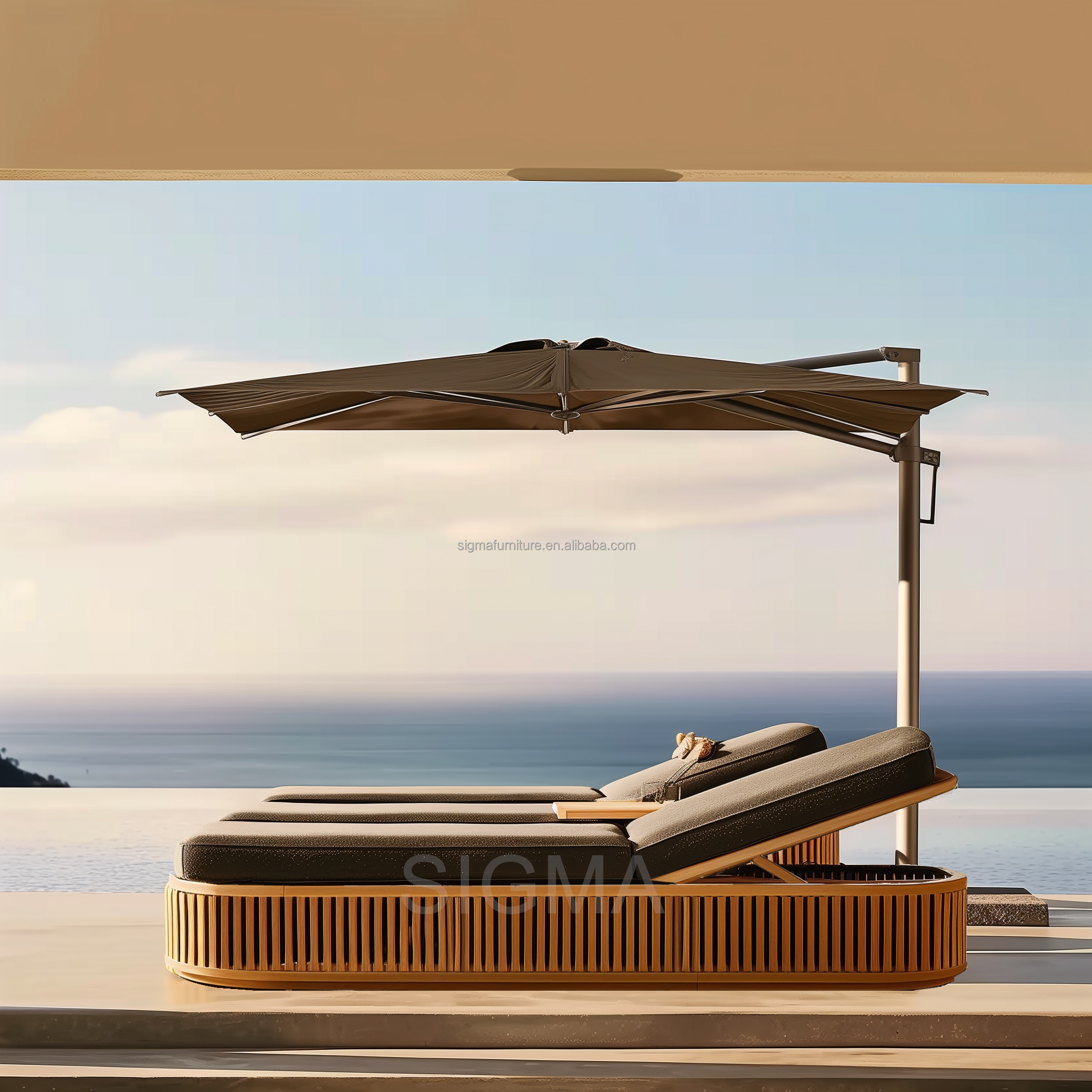 Summer Sun Bed Outdoor Teak Wo - Outdoor Furniture Teak Wood 리뷰 및 가격