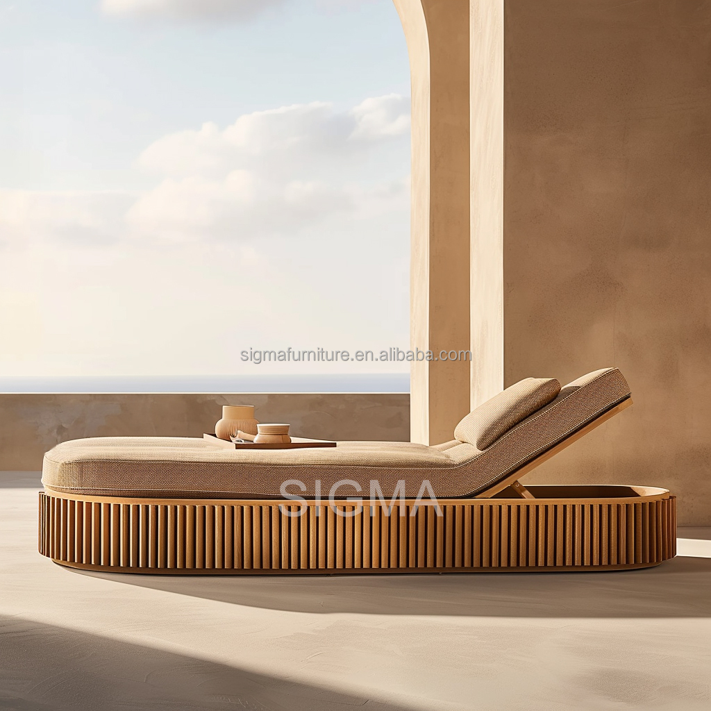 Summer Sun Bed Outdoor Teak Wo - Outdoor Furniture Teak Wood 리뷰 및 가격