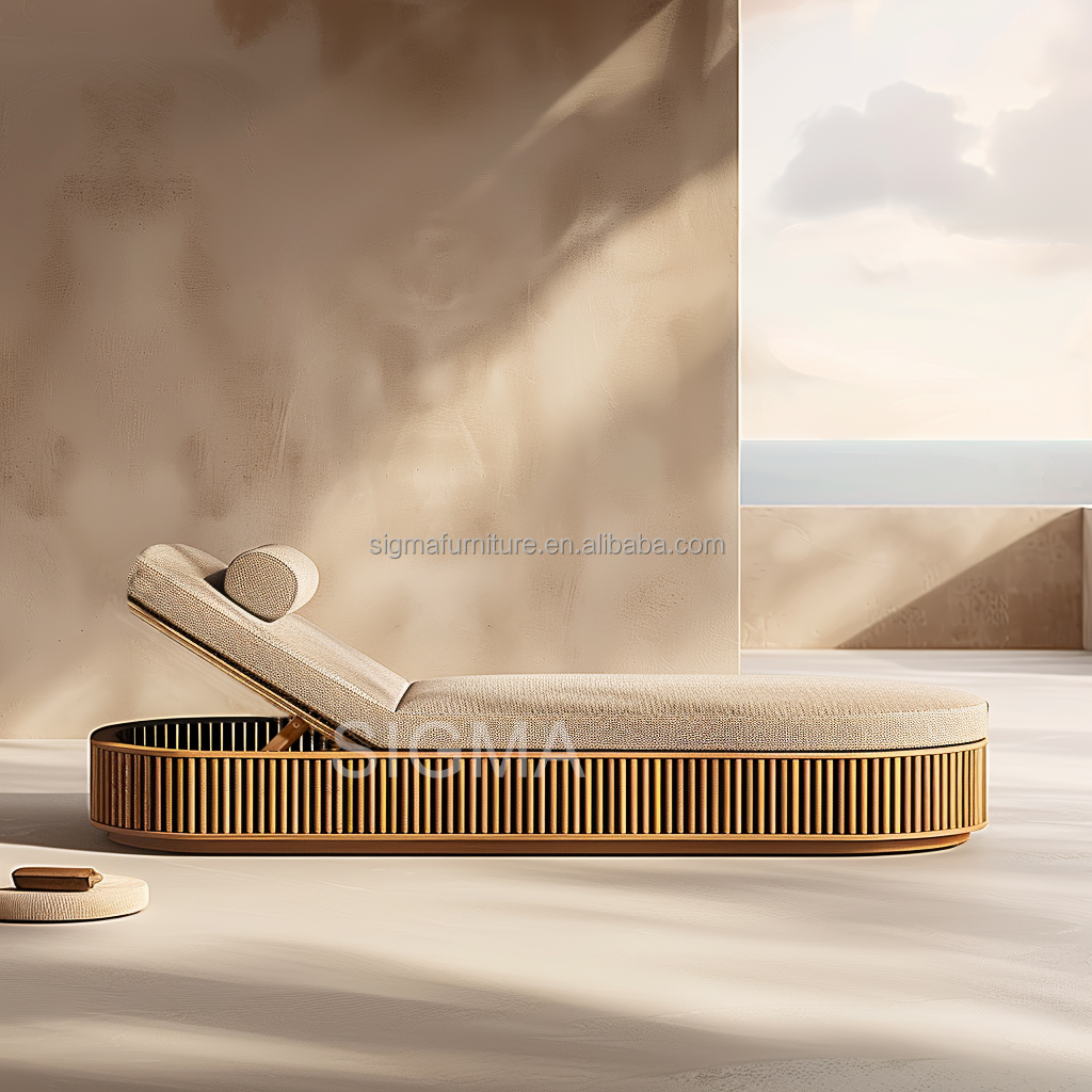 Summer Sun Bed Outdoor Teak Wo - Outdoor Furniture Teak Wood 리뷰 및 가격