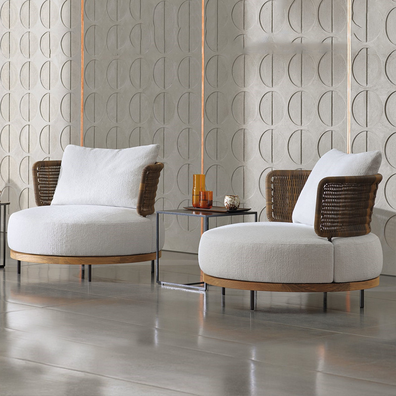 qw-Outdoor Sofa Patio Villa Te - Outdoor Furniture Teak Wood 리뷰 및 가격
