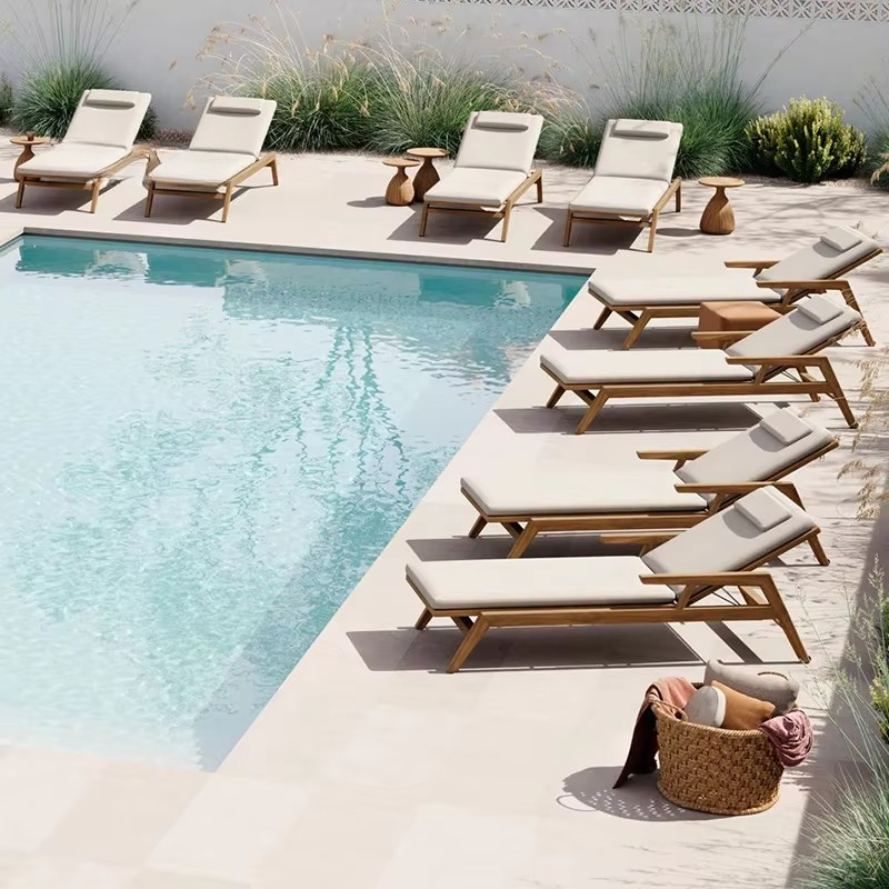 Hotel Luxury Lounge Chair Rope - Outdoor Furniture Teak Wood 리뷰 및 가격