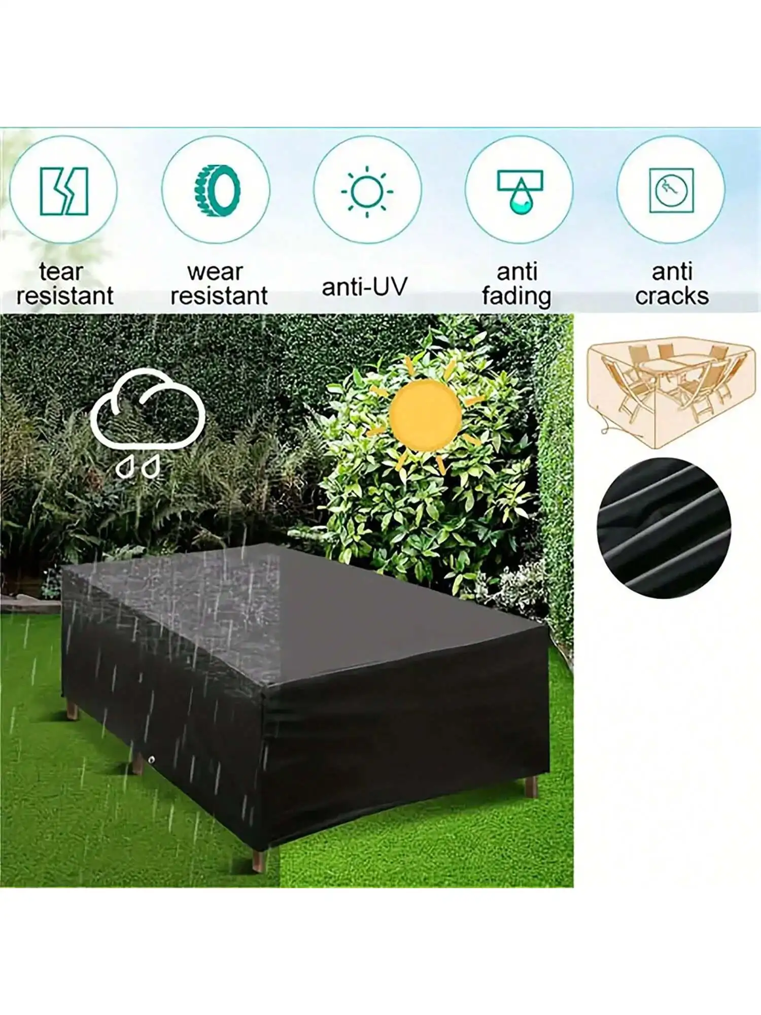 Multi-Size Outdoor Patio Garde - Outdoor Furniture With Covers 리뷰 및 가격