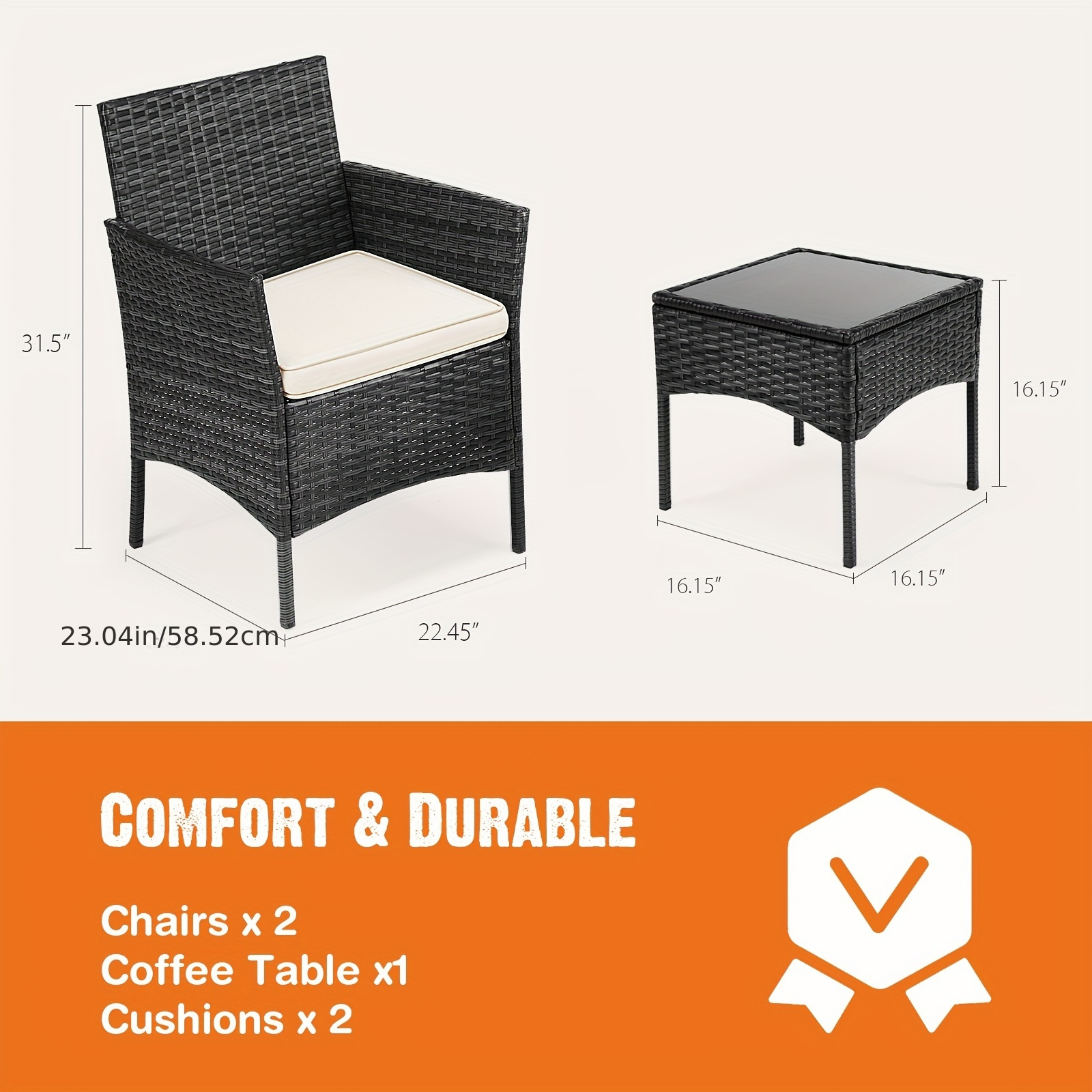 Outdoor Patio Furniture Set, 3 - Outdoor Furniture Green 리뷰 및 가격