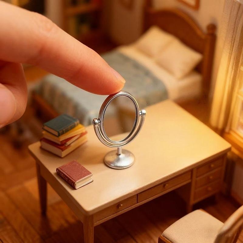 1Pcs Miniature Retro Mirror Dr - Outdoor Furniture Vintage 리뷰 및 가격