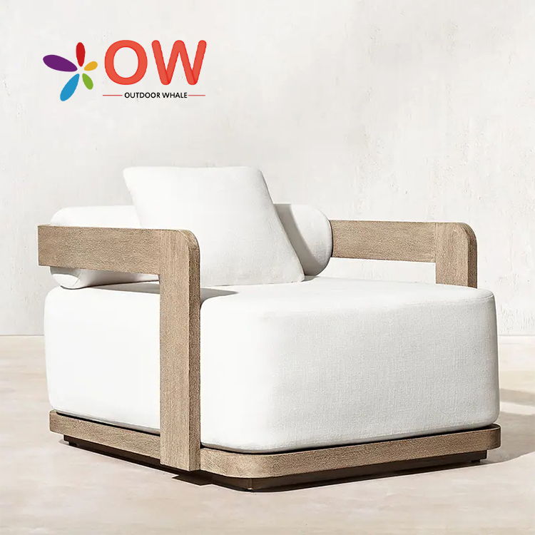 Modern Style Garden Sofas For  - Outdoor Furniture Teak Wood 리뷰 및 가격