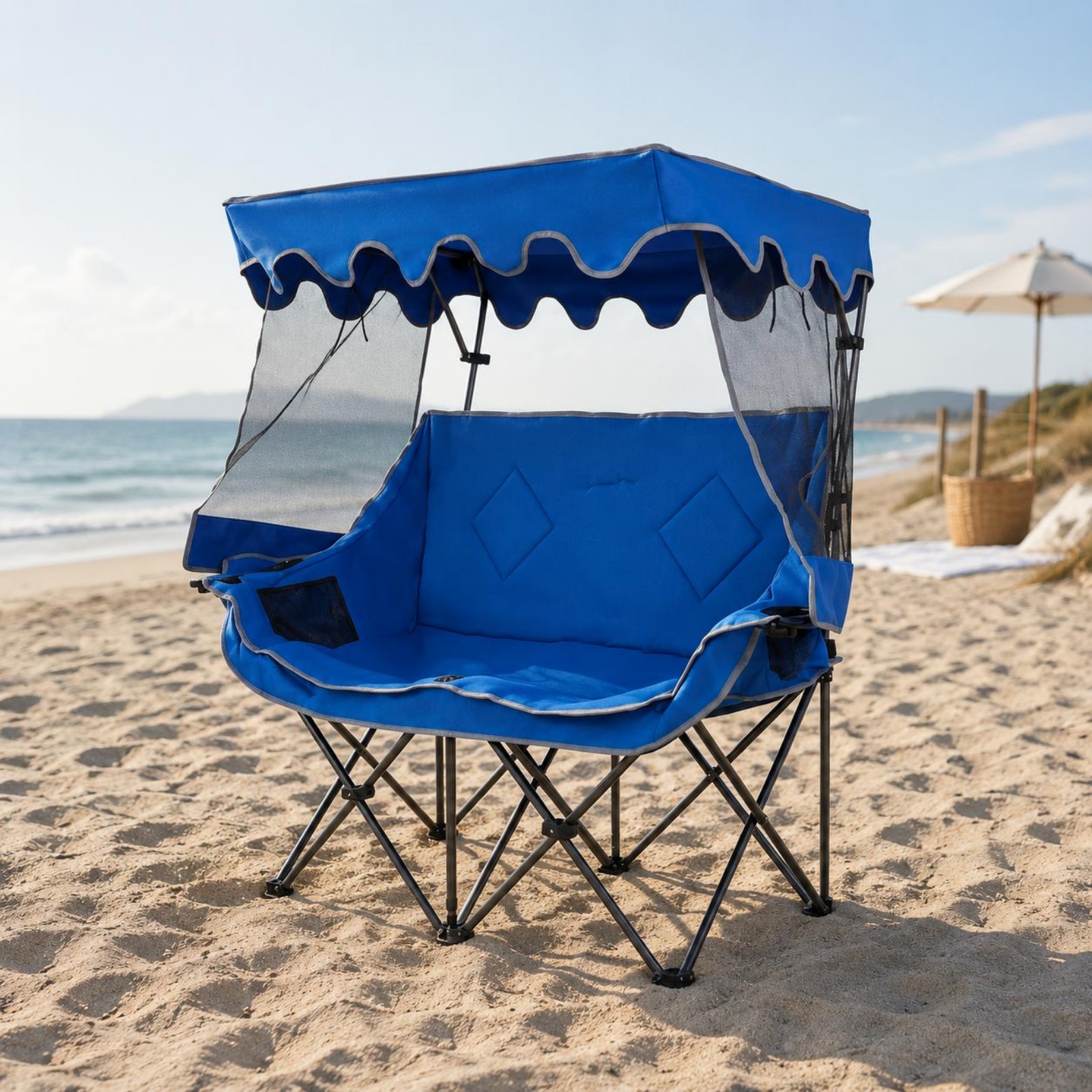 Camping Chair with Canopy Heav - Outdoor Furniture Loveseat 리뷰 및 가격