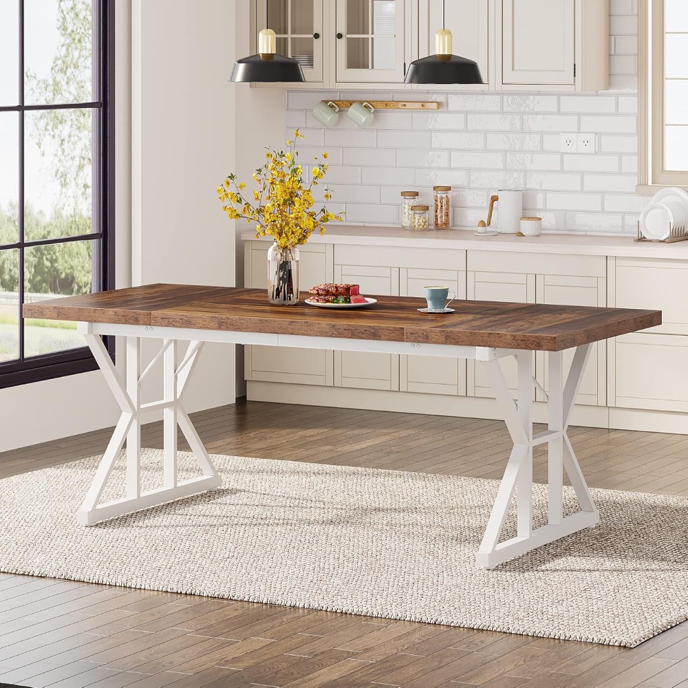 Farmhouse Dining Table for 6 P - Outdoor Furniture Kitchener 리뷰 및 가격
